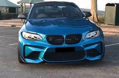 BMW M2 F22/F23/F87 Carbon Fibre Headlight Eyelid / Eyebrows (2016 - 2019 Models)