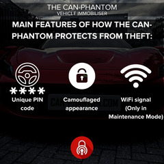 CAN-Phantom Vehicle Immobiliser