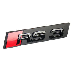 RS3 Grille Badge Gloss Black