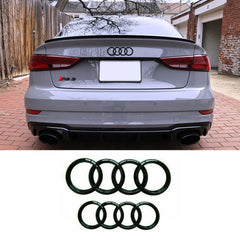 Gloss Black Audi Rear Boot Badge