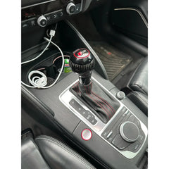 Audi Custom Carbon Fibre Gear Knob & Leather Cover