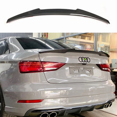 Audi A3/S3/RS3 8V Saloon Carbon Fibre Lip Spoiler