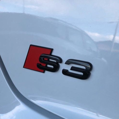 Gloss Black Audi S3 Rear Badge