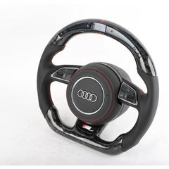 Audi Custom Carbon Fibre Steering Wheel (Old Gen)