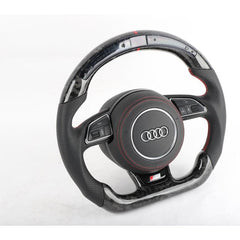 Audi Custom Carbon Fibre Steering Wheel (Old Gen)